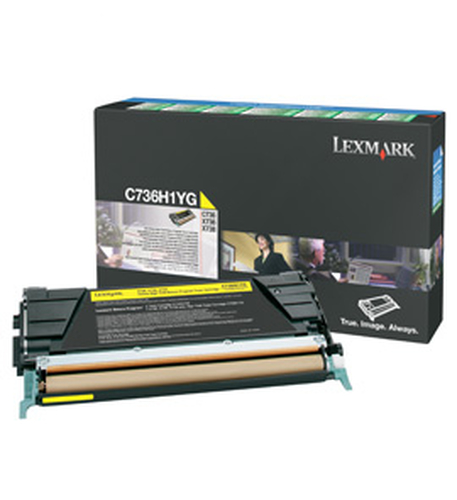 LEXMARK C736 YELLOW TONER RETURN CARTRIDGE – Lexmark International