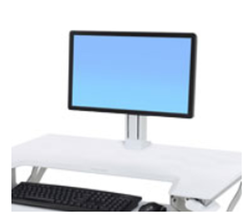 WORKFIT SINGLE LD MONITOR KIT WHITE – Ergotron