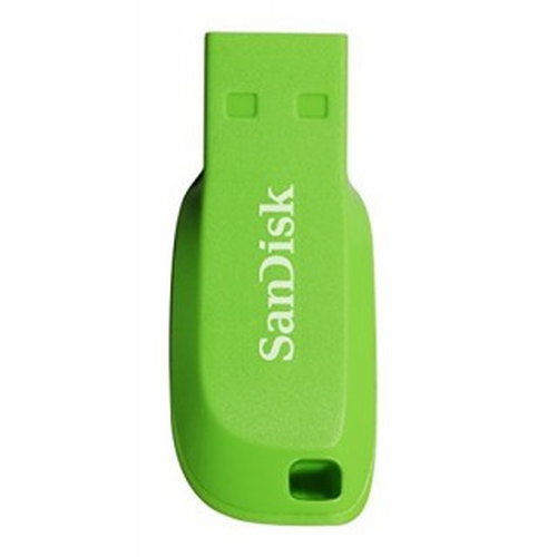 SanDisk 16GB Cruzer Blade USB Elec Green – SanDisk