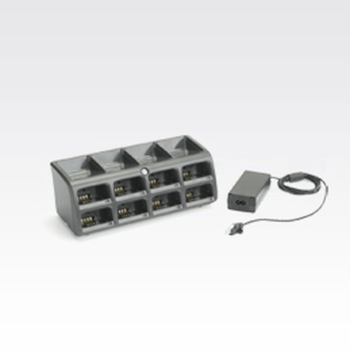 RS507 8 SLOT BATTERY CHGR KIT C. CHARGER PSU NEEDS P/CORD – Zebra Technologies