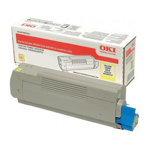 C823/833/843 Yellow Toner - 7k – OKI