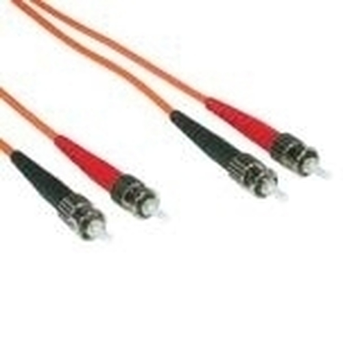 1m ST-ST 62.5/125 OM1 Duplex Multimode PVC Fibre Optic Cable (LSZH) - Orange62.5/125 micron cable for Fast Ethernet- fibre channel- ATM and Gigabit Ethernet applications where protection from toxic and corrosive gases is critical – Legrand
