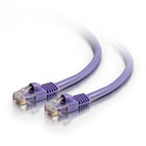 1.5m Cat5e Booted Unshielded (UTP) Network Patch Cable - PurpleSnagless booted design for network adapters- hubs- switches- routers- DSL/cable modems- patch panels and other high performance networking applications. – Legrand