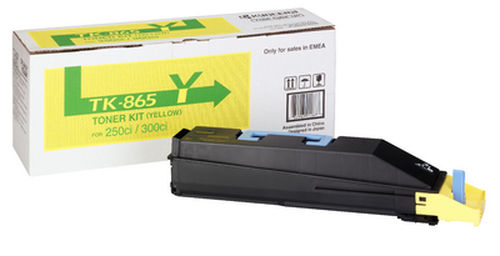 TK-865Y TONER YELLOW F/ TASKALFA 250CI/300CI 12.000 P – Kyocera