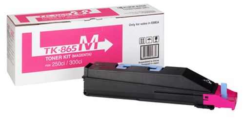 TK-865M TONER MAGENTA F/ TASKALFA 250CI/300CI 12.000 P – Kyocera