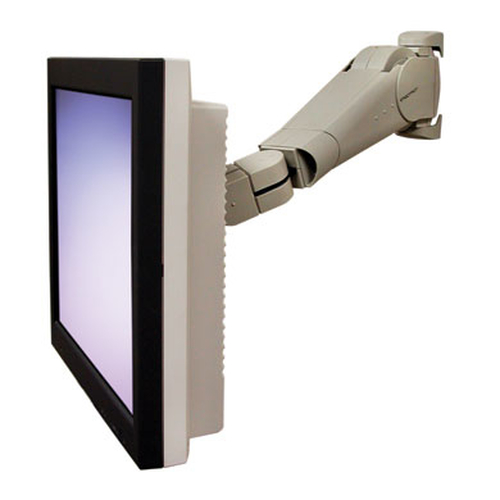 400 SERIES VERTICAL WALL MOUNT ROTATE ARM (GREY) – Ergotron