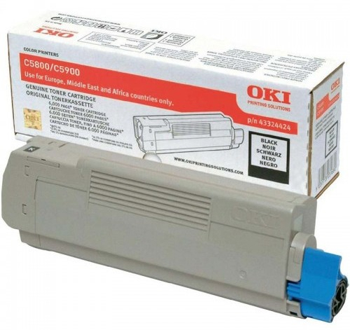 Black Toner Cartridge for C5800 C5900. 6000 pages – OKI