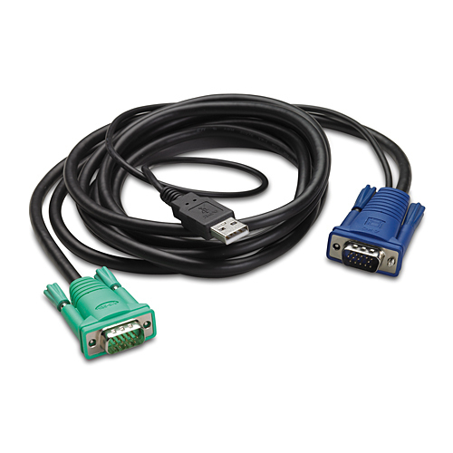 INTEGRATED LCD KVM USB CABLE - 6FT (1.8M) – APC