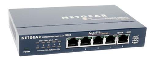 5 PORT GIGABIT ETHERNET SWITCH – Netgear
