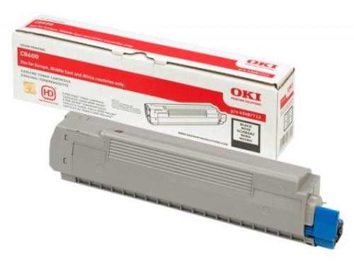 C8600/C8800 Black Toner - 6K – OKI