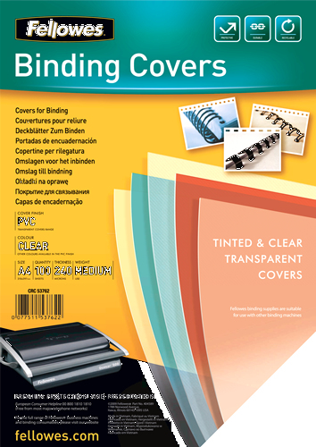 Binding Cover Plastic – Fellowes