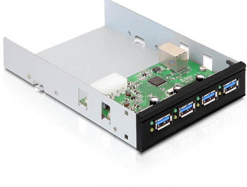 DeLOCK 61833 USB Hub - USB - Drive Bay – Delock