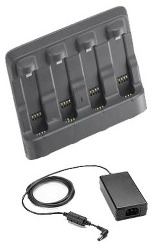 4-BAY SPARE BATT. CHARGER KIT. CL. PWR NO LE CORD – Zebra Technologies