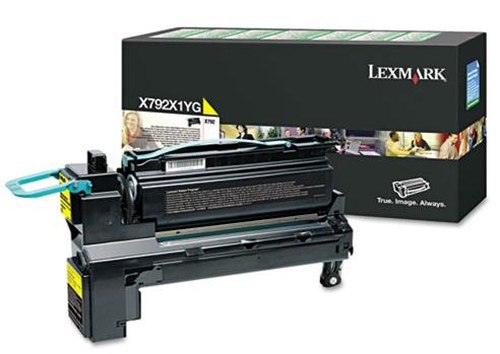 LEXMARK X792 YELLOW TONER HIGH CAP RETURN PROGRAMME 20K – Lexmark International