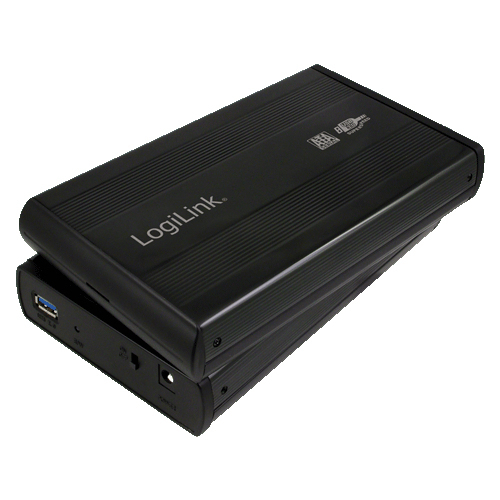 3,5 USB 3.0/SATA Alu Black – LogiLink