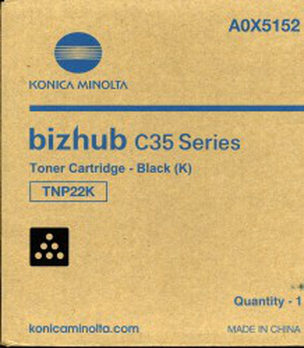 BLACK TONER CARTRIDGE TNP-22K – Konica