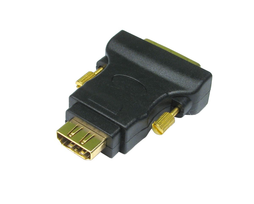 DVI DUAL LINK M-HDMI F ADAPTOR- – Cables Direct