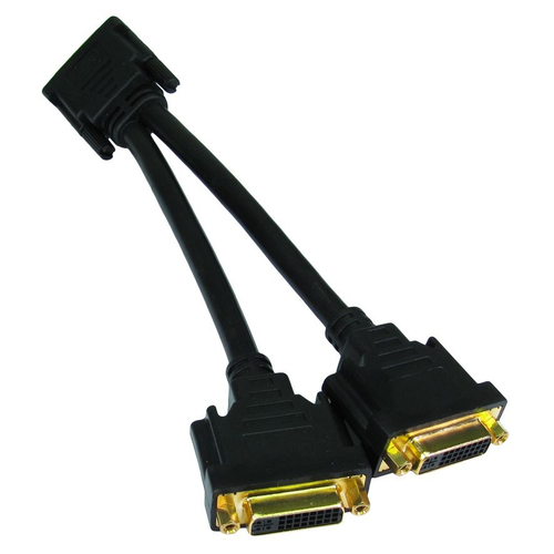 0.2M DVI SPLIT CBL DVI D TO 2 X DVI – Cables Direct