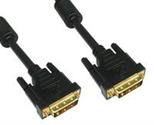1M DVI D-DUAL LINK M-M GOLD CONNS – Cables Direct