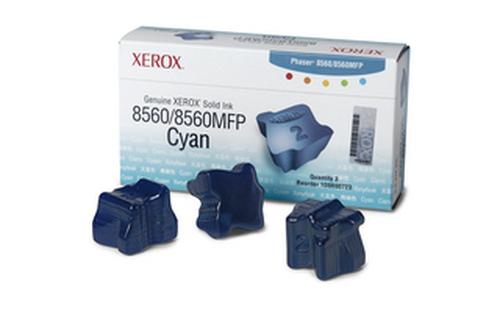 SOLID INK CYAN (3 STICKS) F/ PHASER 8560/8560 MFP – Xerox