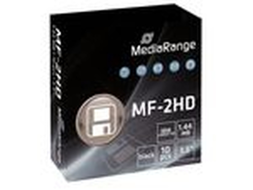 MEDIARANGE 3.5 FLOPPY DISKS 1.44MB|MF-2HD, PACK 10 – MediaRange