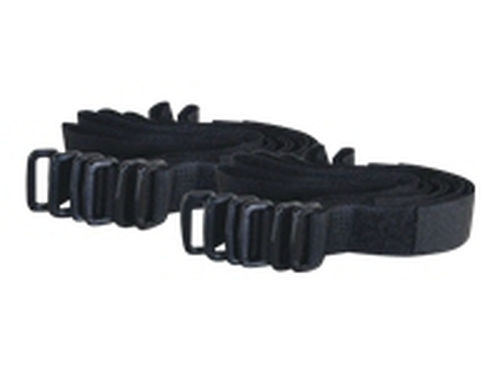 280mm Hook-and-Loop Cable Management Straps - Black - 12pkEach high-strength nylon strap holds about 63.5mm diameter of cables; 12 per package. – Legrand