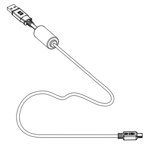 MINI USB CABLE WITH FERRITE FOR KR203 AND KR403. 1.8M – Zebra Technologies