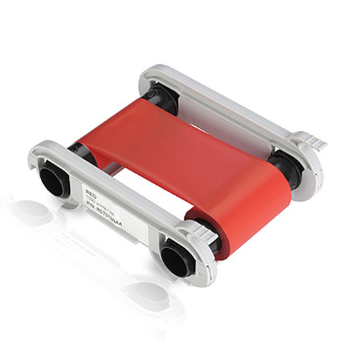 Colour ribbon, monochrome, red – Evolis