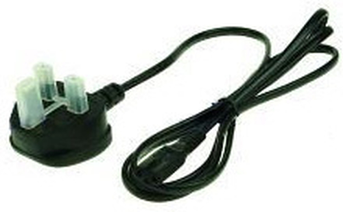 AC Mains Lead Fig 8 UK Plug (Black) – PSA