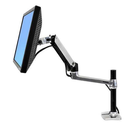 LX DESK MOUNT LCD ARM TALL POLE – Ergotron