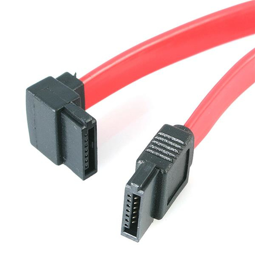 StarTech.com 12in Left Angle SATA Cable – StarTech.com