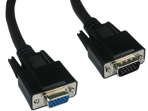 10M SVGA M-F EXTS CONNECTED BL – Cables Direct