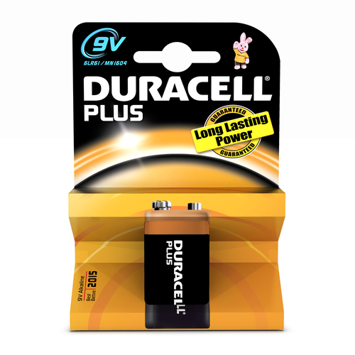 Duracell Procell 9V PP3/MN1604 (Priced individually sold in packs of 10) – Duracell