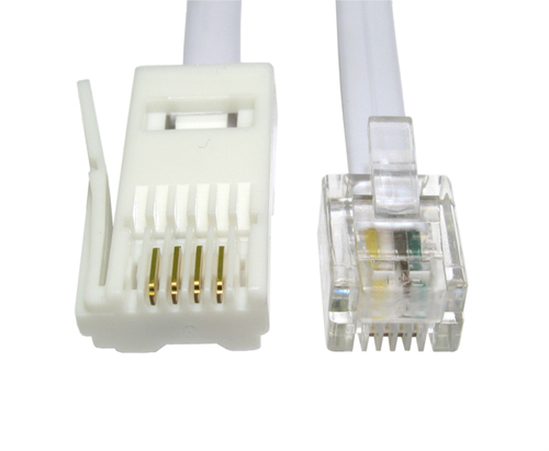 3M WHITE BT M-RJ11 M X/O MODEM CBL – Cables Direct