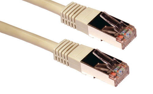 CDL 1m Cat5e Shielded Patch Grey – Cables Direct