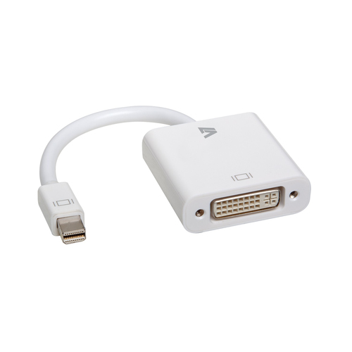 MINI DISPLAYPORT TO DVI ADPTR MI DP TO DVI-D ADPTR 1080P FHD – V7