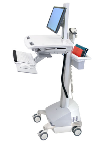 STYLEVIEW CART WITH LCD PIVOT SLA POWERED – Ergotron