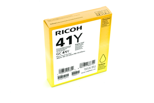 Ricoh GelJet Yellow GC41Y High – Ricoh
