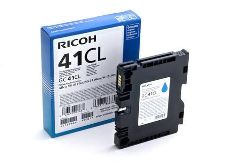 Cyan Gel Normal Yield (600 prints) – Ricoh