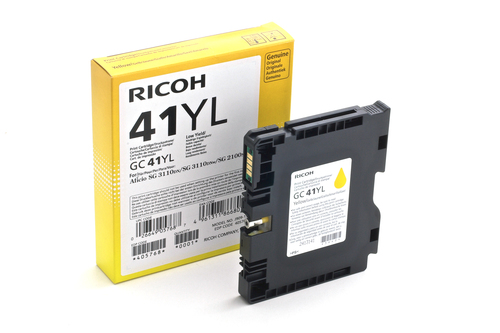 Yellow Gel Normal Yield (600 prints) – Ricoh