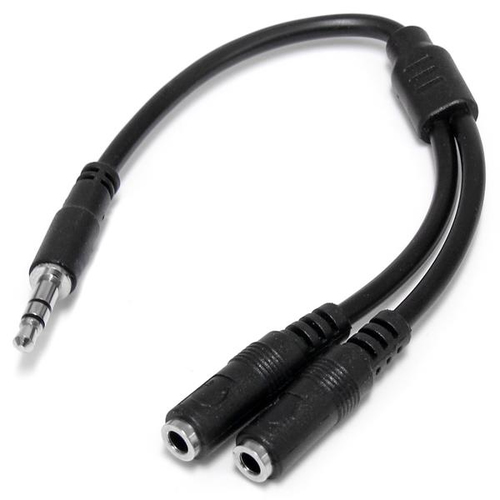 StarTech.com Slim Stereo Splitter Cable – StarTech.com