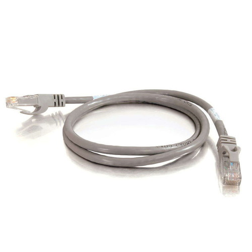 5m Cat6a Shielded Booted Network Patch Cable - Grey – Legrand