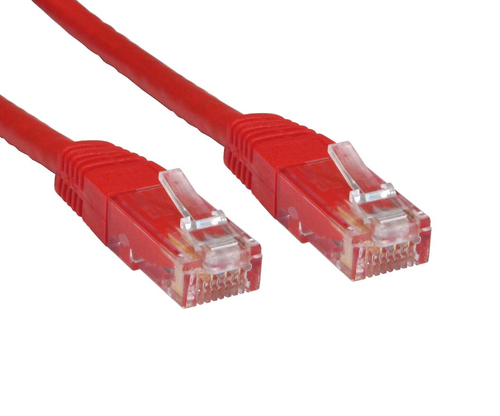 0.5M CAT 6 UTP PVC INJ MDD CBL-RED – Cables Direct
