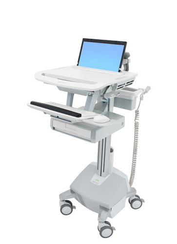LAPTOP CART LIFE POW 1 DRAWER EU SAU-EU – Ergotron