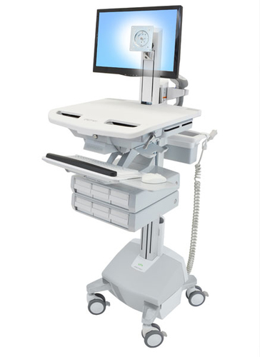 STYLEVIEW CART WITH LCD PIVOT LIFE POWERED6 IRLHKGMYSSAU- – Ergotron