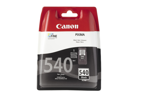 PG-540 BL EUR W/O SEC BLACK K CARTRIDGE – Canon