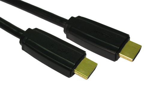 1M V1.4 HDMI M-M CABLE BL+GOLD CONNS – Cables Direct