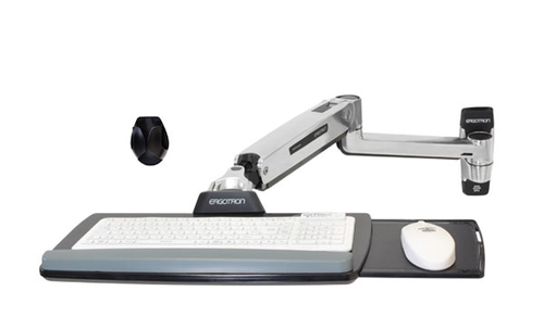 LX SIT-STAND KEYBOARD ARM POLISHED – Ergotron