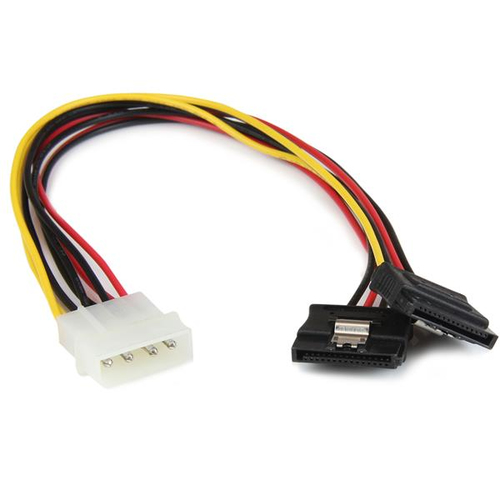 StarTech.com 12 LP4 to 2x Latching SATA – StarTech.com