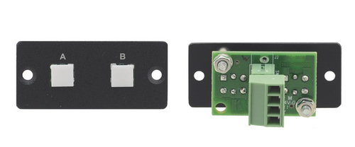 Wall Plate Insert − 2−Button Contact Closure Switch – Kramer Electronics